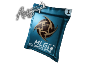 Капсула с автографом | Ninjas in Pyjamas | MLG Columbus 2016